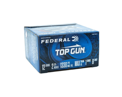 Federal Top Gun 12 Gauge 2.75in 1oz 8 Shot 250 Round Case