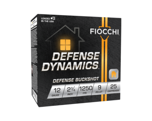 Fiocchi 12 Gauge 2.75in 00 Buckshot 9 Pellet 250 Round Case 12EX9P