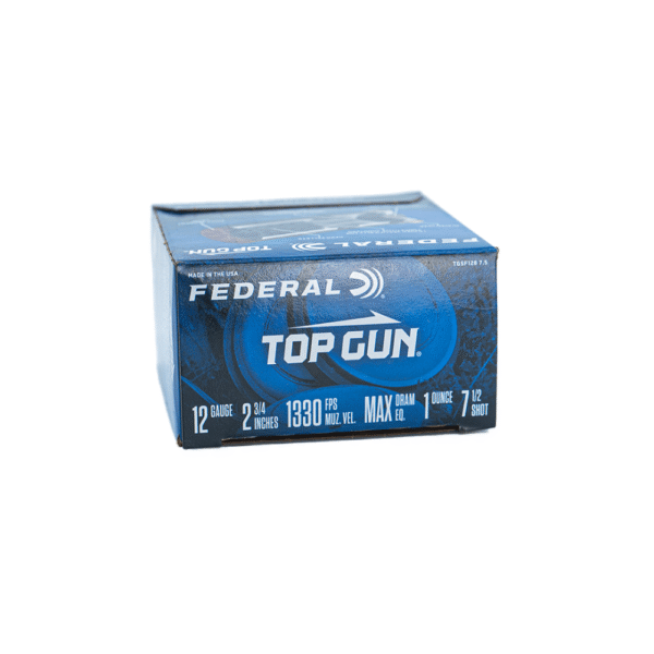 Federal Top Gun 12 Gauge 2.75in 1oz 7.5 Shot 250 Round Case