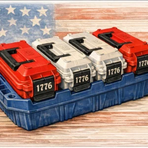AC4C-1776 - Multi-Can Ammo Crate 30 Cals - 250th LIMITED EDITION