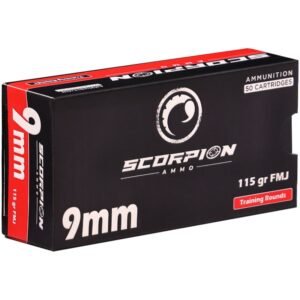 Made In Arizona! Scorpion 9mm 115 Grain Range Ammo / 1,000 Rounds