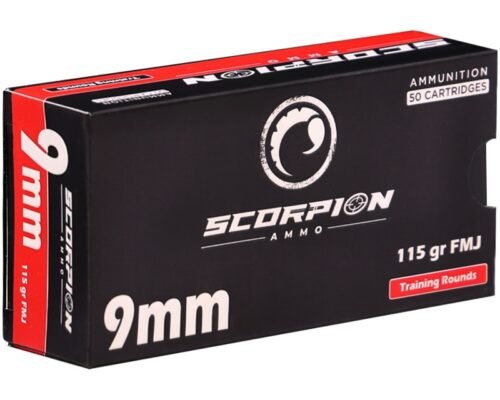 Made In Arizona! Scorpion 9mm 115 Grain Range Ammo / 1,000 Rounds