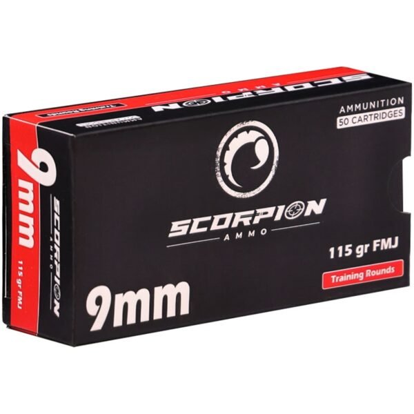 Made In Arizona! Scorpion 9mm 115 Grain Range Ammo / 1,000 Rounds
